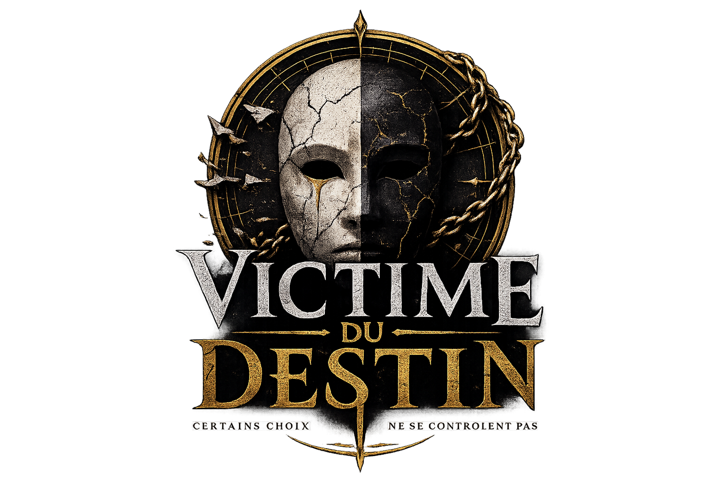T-shirt Victime du destin