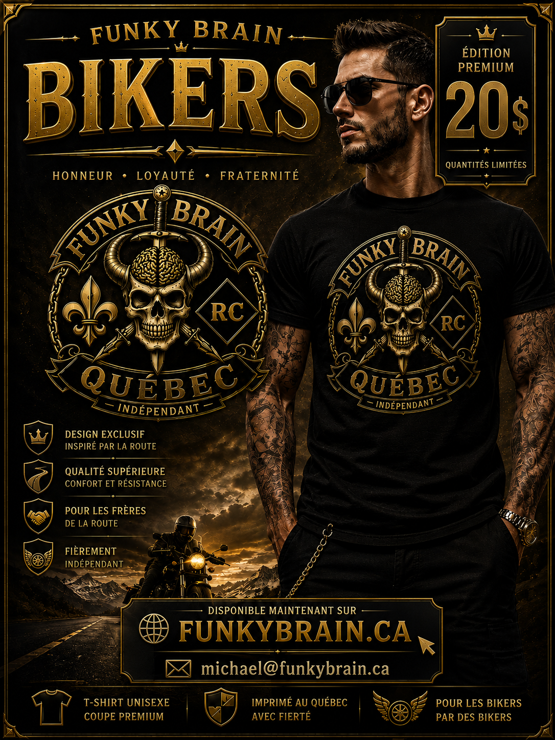 BIKERS FUNKYBRAIN