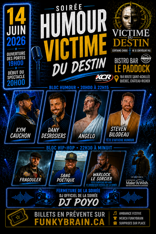 Soirée humour  VICTIME DU  DESTIN